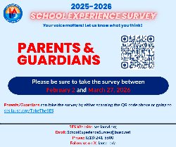 School Experience Survey Flyer in English